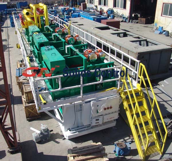 GN1400GPM mud recycling system to Australia